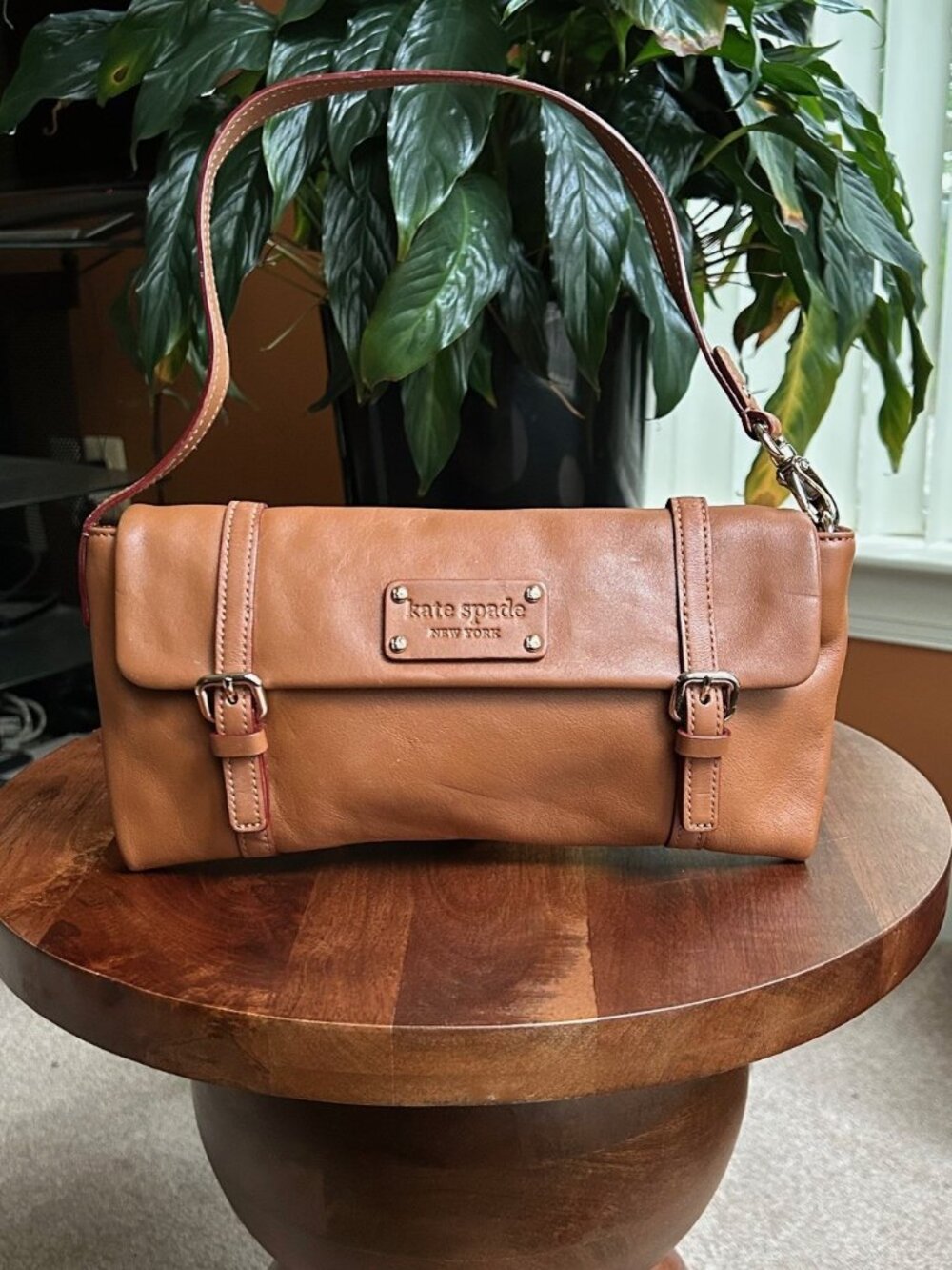 KATE SPADE Convertible Clutch Pouch Shoulder Bag, British Tan Wow!